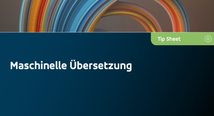 Maschinelle Übersetzung