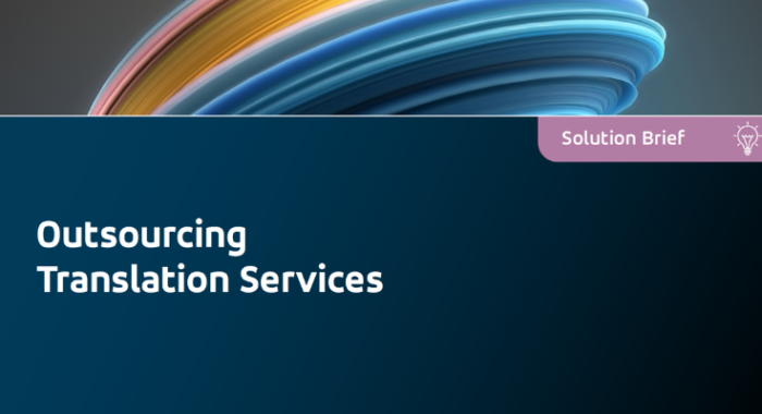 Outsourcing Translation Services