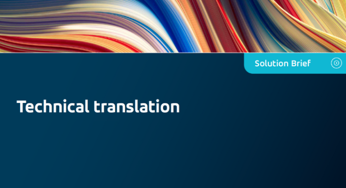 Technical Translation