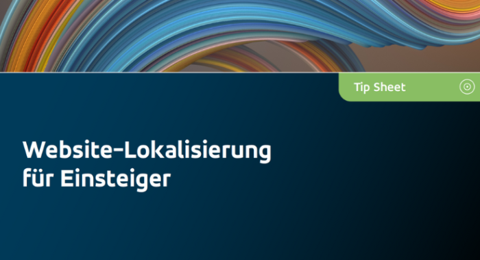 Websitelokalisierung für Anfänger