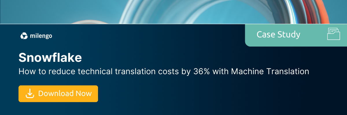 Case study: how to reduce technical translation costs by 36% with machine translation